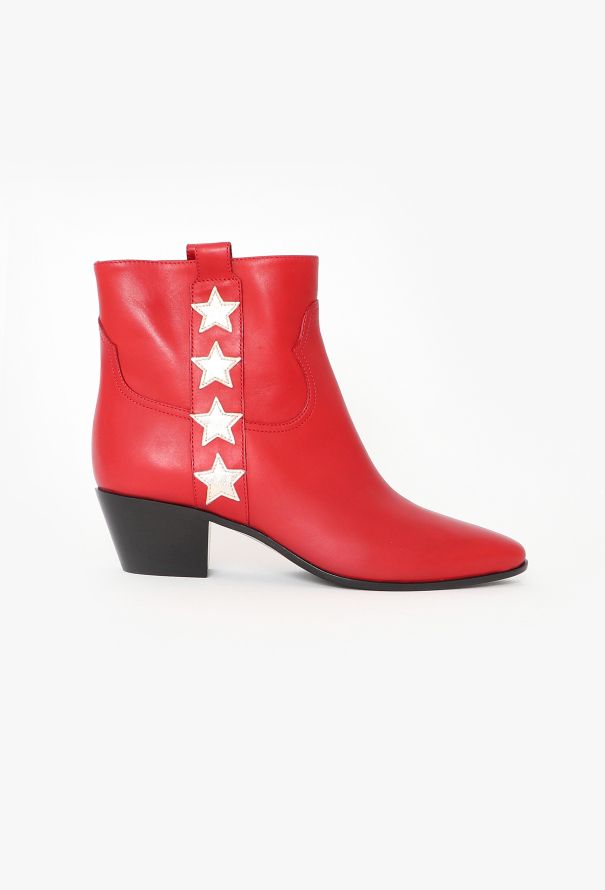 Saint Laurent S/S 2015 Star Cowboy Boots - 1