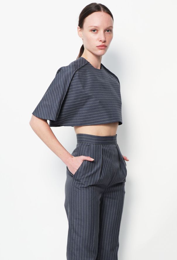Balenciaga S/S 2013 Pinstripe Ensemble - 1