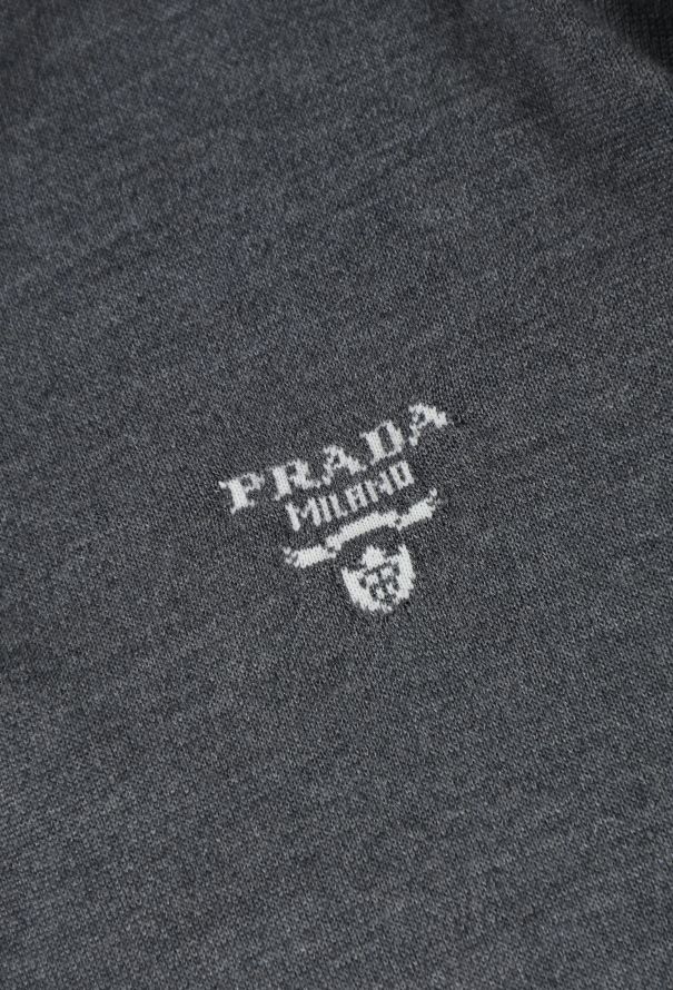 Prada 2024 Silk Logo Polo Dress - 6