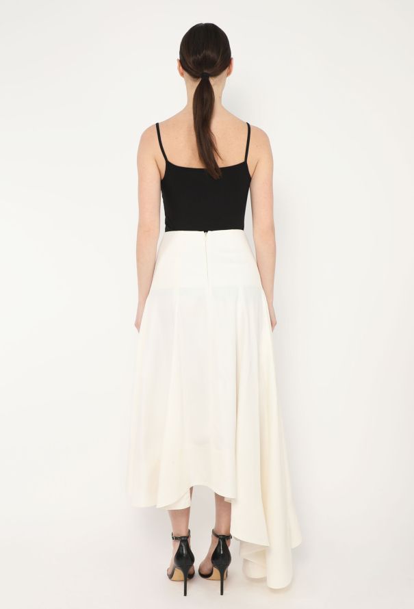 Céline S/S 2014 Asymmetrical Twill Skirt - 6