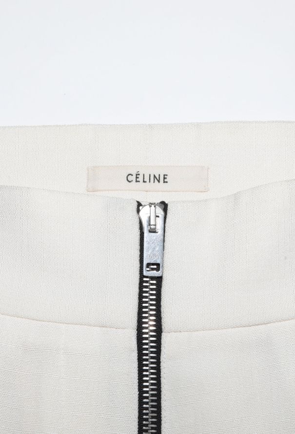 Céline S/S 2016 Silk Zip Trousers - 6