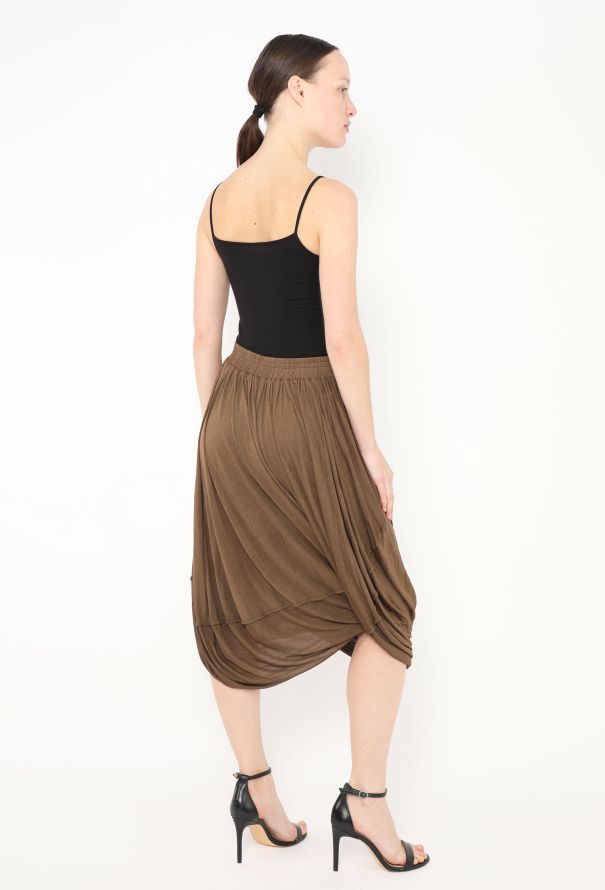 Céline F/W 2017 Ruched Cocoon Skirt - 4 Céline F/W 2017 Ruched Cocoon Skirt - 4
