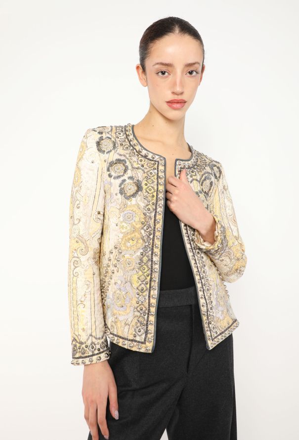 Isabel Marant S/S 2013 Hand-Embroidered 'Johnson' Jacket - 4 Isabel Marant S/S 2013 Hand-Embroidered 'Johnson' Jacket - 4