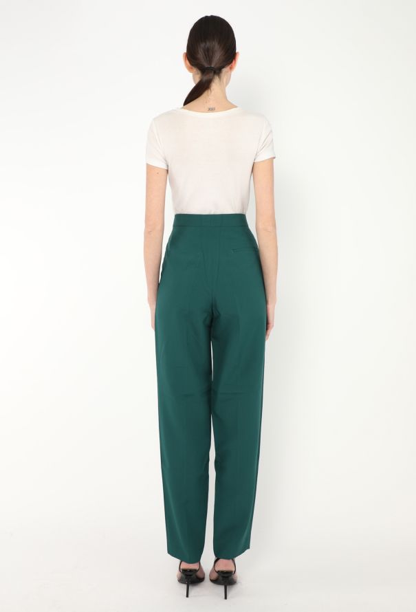 Céline Tapered Pleated Trousers - 5