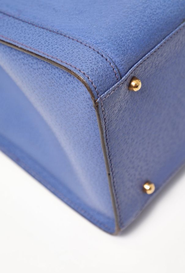 Gucci Blue Diana Bamboo Tote Bag - 10