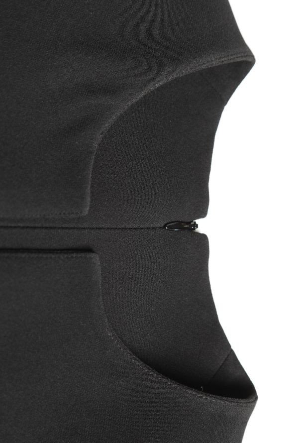 Céline Classic Peplum Crêpe Dress - 6