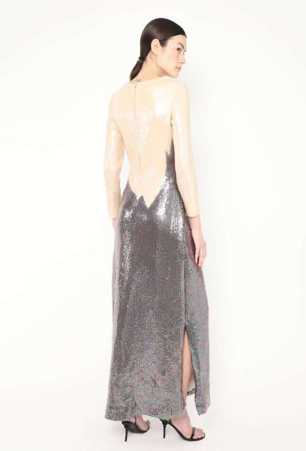 Halston HIGHLY COLLECTOR F/W 1973 Sequin Dress - 5