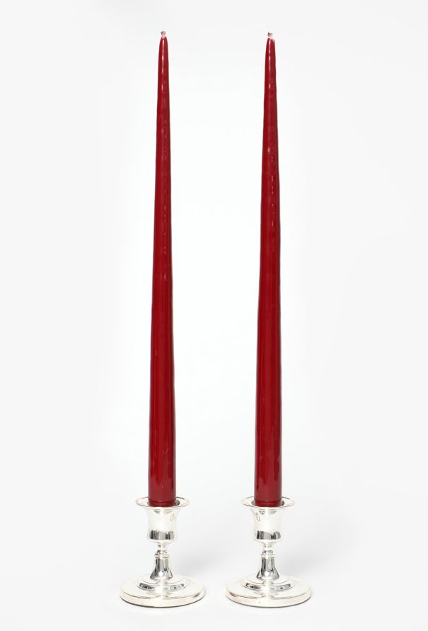 Dior Vintage Silver Candle Holder Set - 1