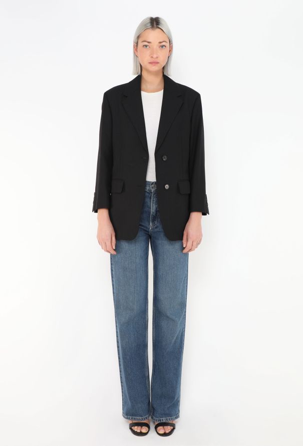 Prada S/S 2022 Tailored Belted Blazer - 7