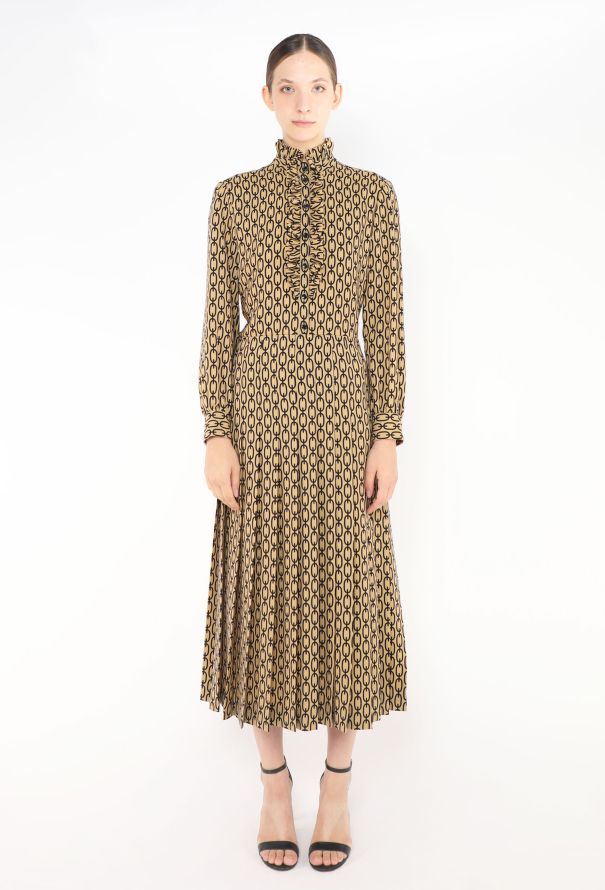 Céline F/W 2019 Printed Smock Dress - 1