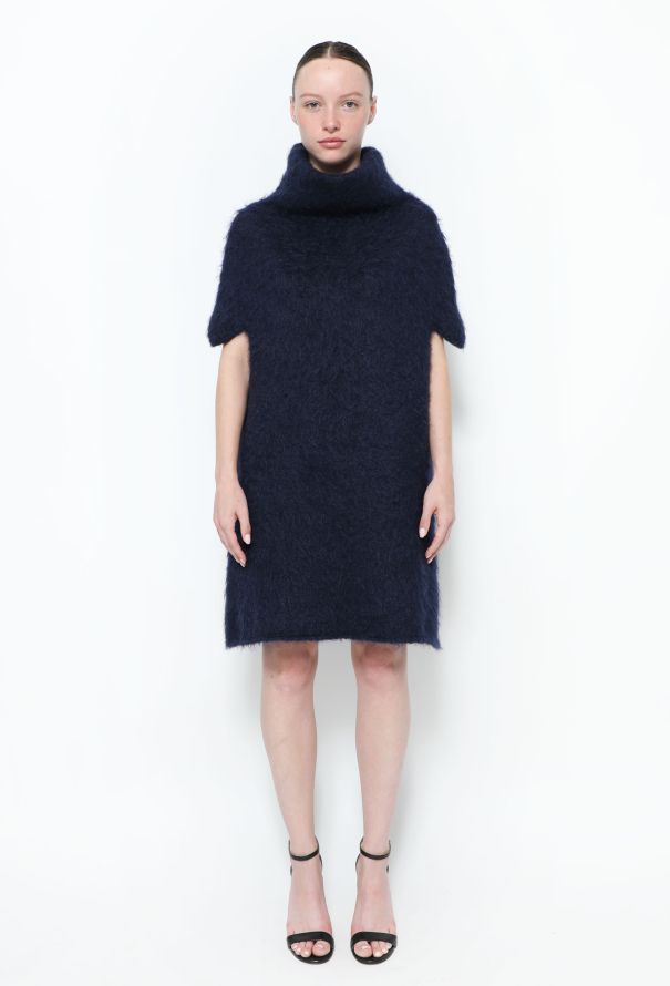 Maison Margiela Oversized Mohair Turtleneck Dress - 2