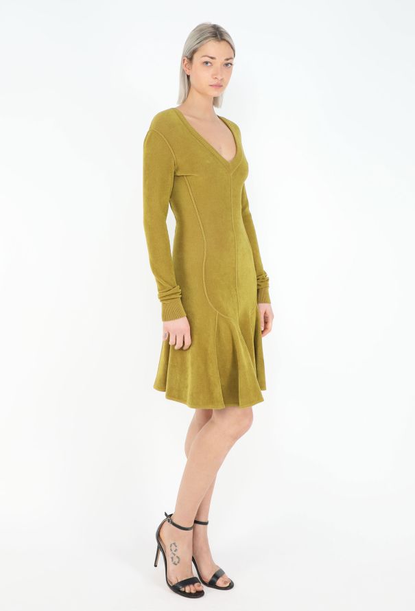 Alaïa Early '90s Chenille Skater Dress - 3