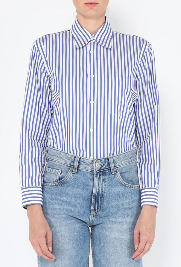 Comme des Garçons 2006 Classic Striped Button Down - 1