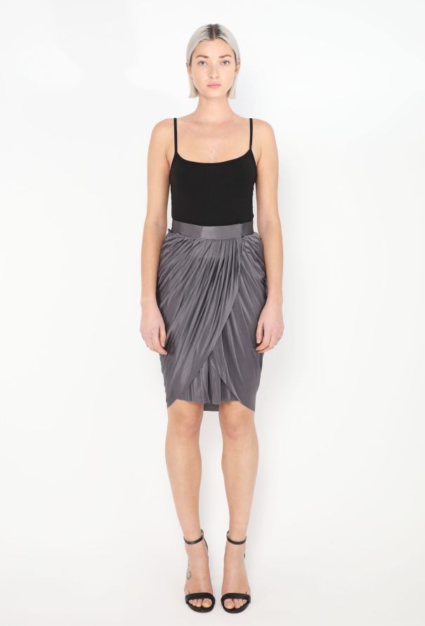 Proenza Schouler F/W 2006 Asymmetrical Pleated Skirt - 4 Proenza Schouler F/W 2006 Asymmetrical Pleated Skirt - 4