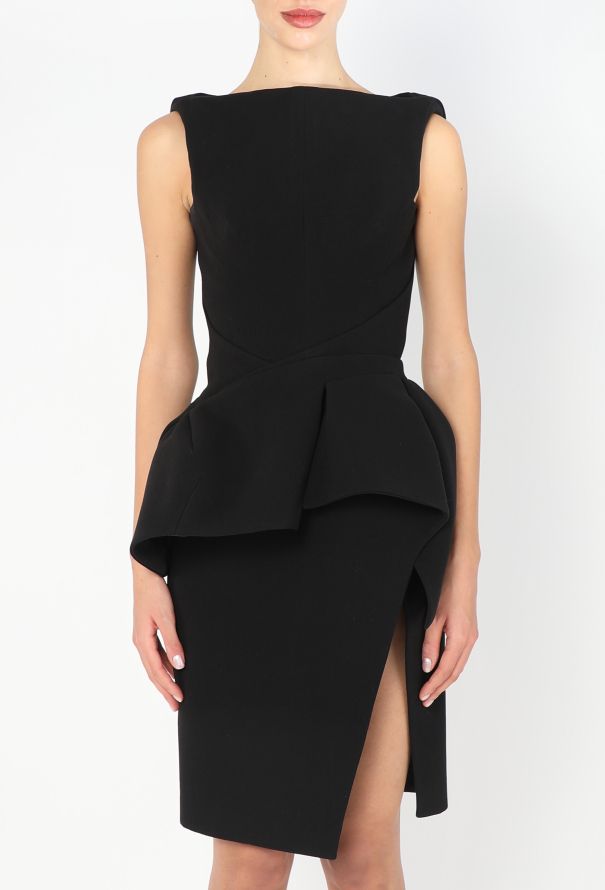 Balenciaga Iconic F/W 2008 Sculpted Peplum Dress - 4