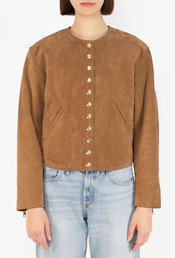 Céline Suede Bomber Jacket, 2023 - 1