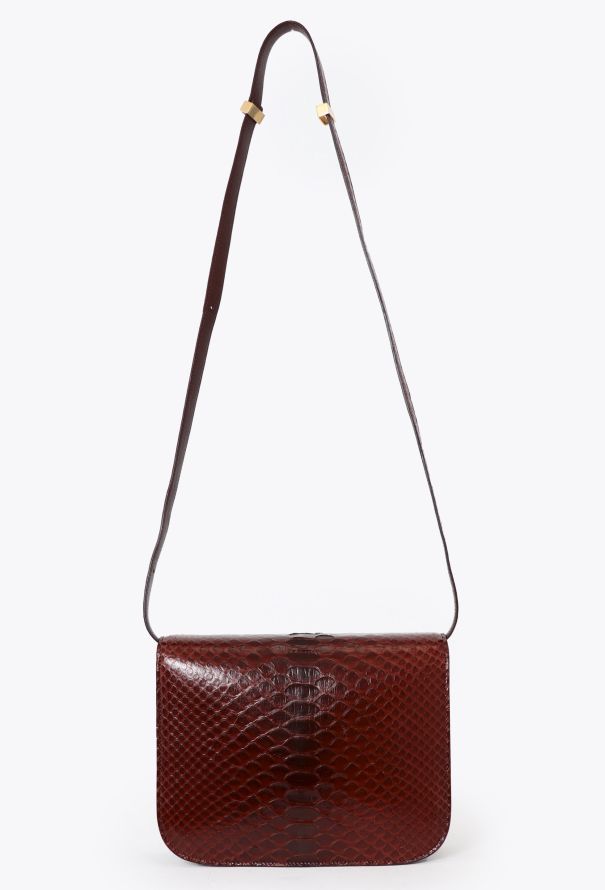 Céline Classic Box Python  Bag - 4