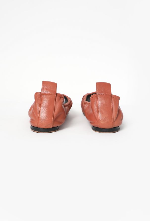 Céline S/S 2015 Leather Ballerina Flats Camel brown - 5 Céline S/S 2015 Leather Ballerina Flats Camel brown - 5