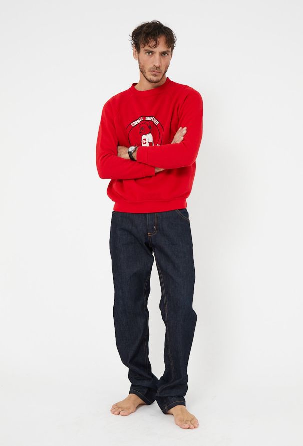 Prada 2017 Dark Straight-Leg Jeans - 1