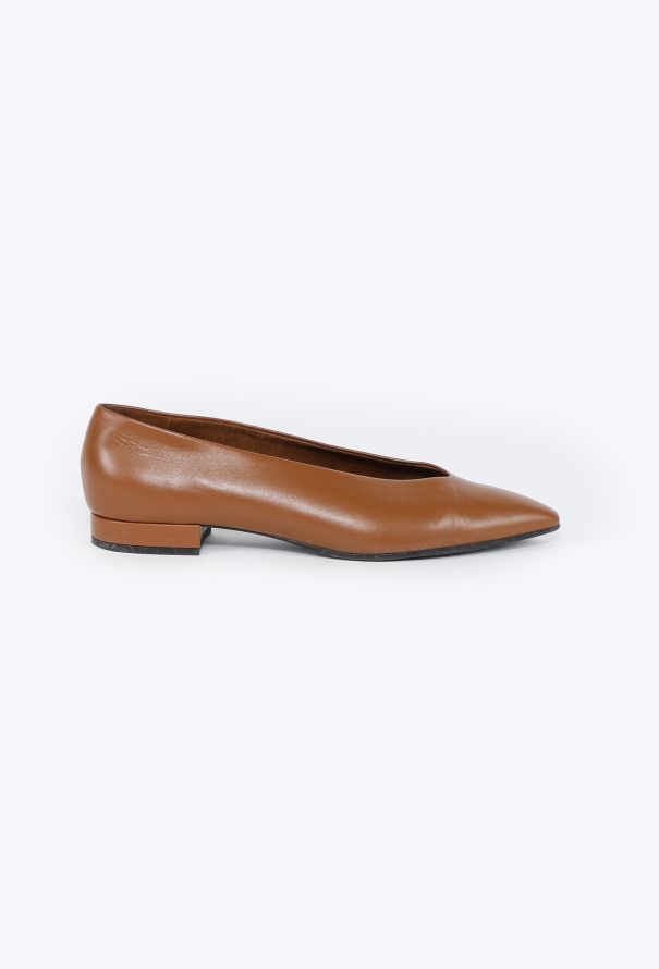 Loro Piana 2025 Leather Rebecca Flat - 1