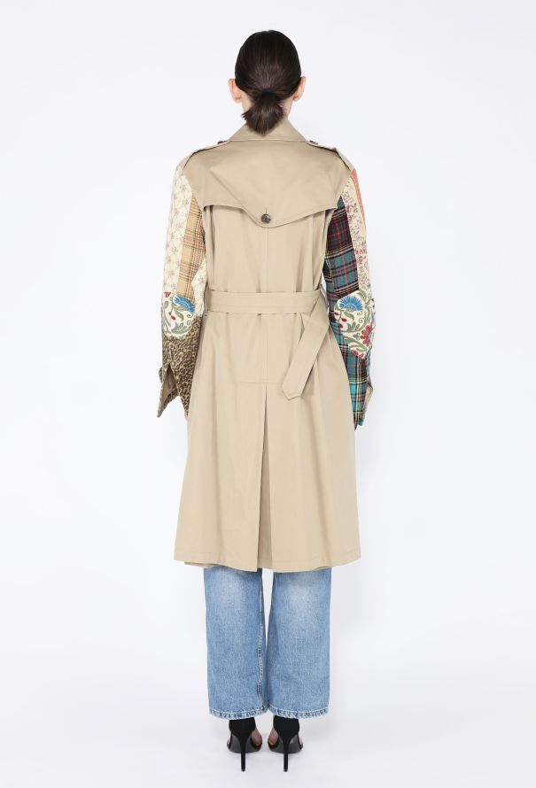 Junya Watanabe F/W 2017 Patchwork Trench Coat - 6