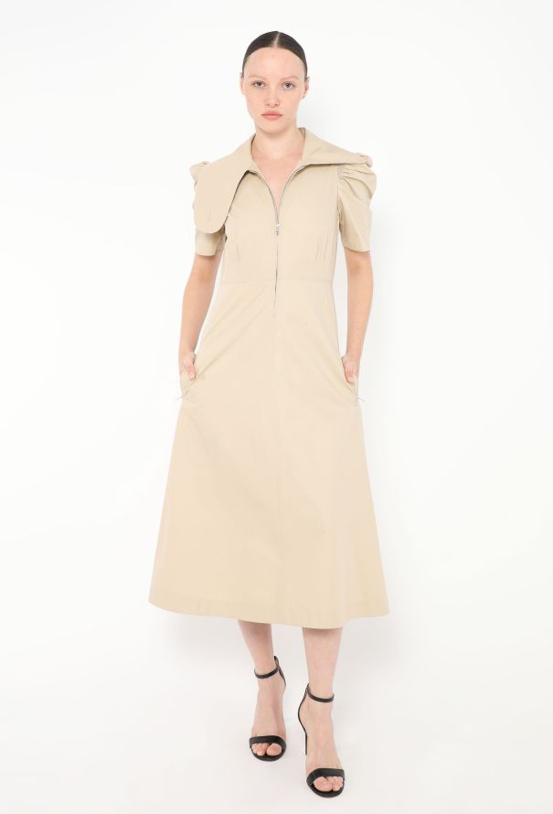 Céline 2017 Cotton Trench Dress - 3