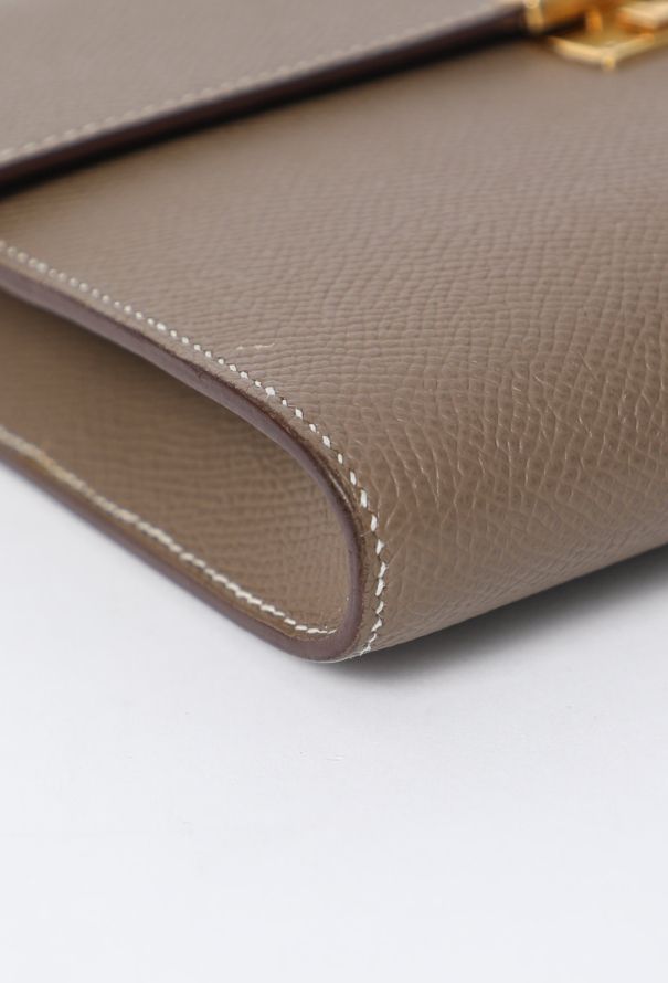 Hermès Etoupe Epsom Clic 16 Wallet - 10