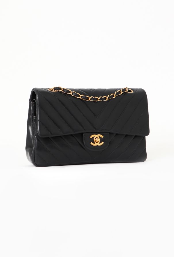 Chanel Chevron Medium Timeless Flap Bag - 3