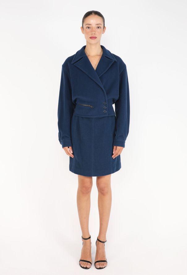 Alaïa Cinched Bomber Ensemble, F/W 1990 - 6