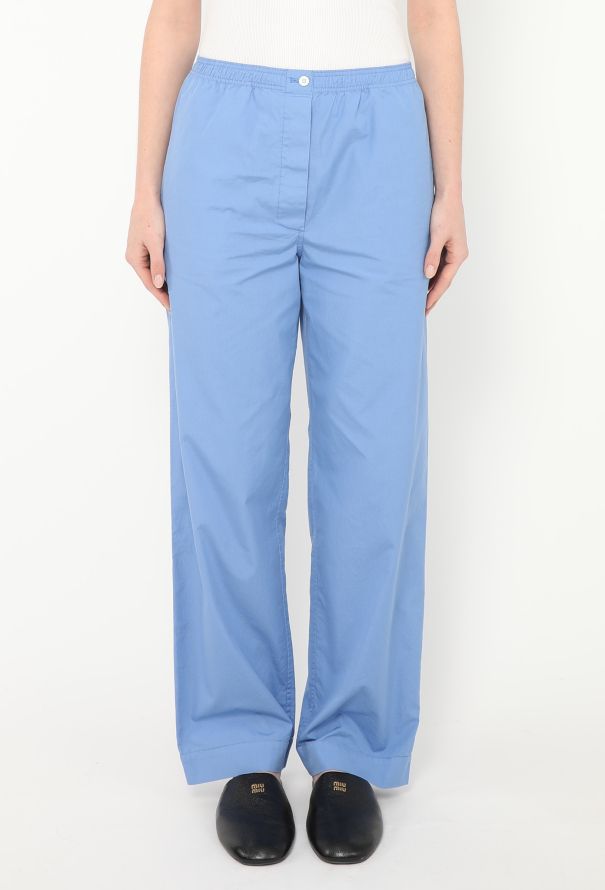 Miu Miu F/W 2024 Poplin Logo Pajama Set - 5