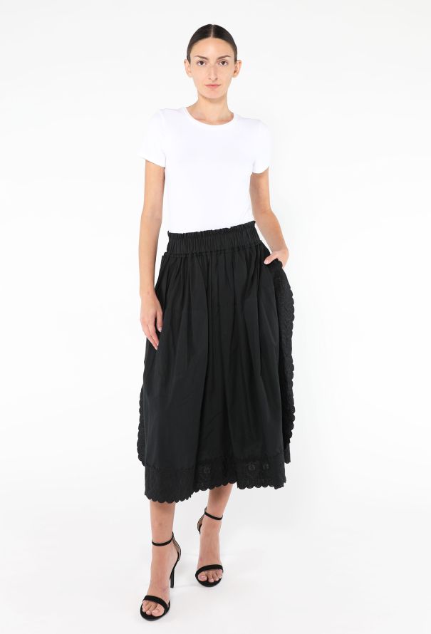 Simone Rocha 2020 Lace Trim Skirt - 3