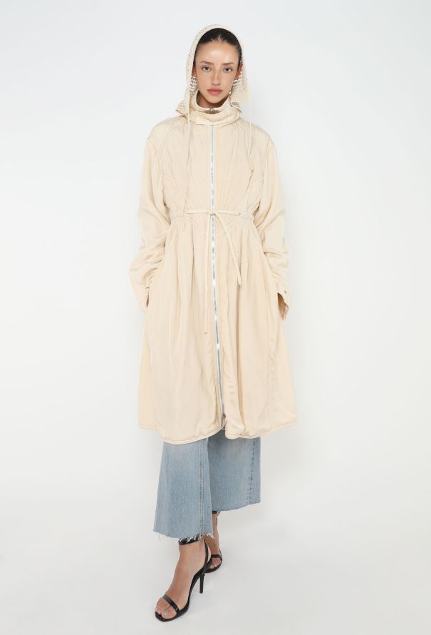 Bottega Veneta Resort 2021 Crochet Hood Parka - 1