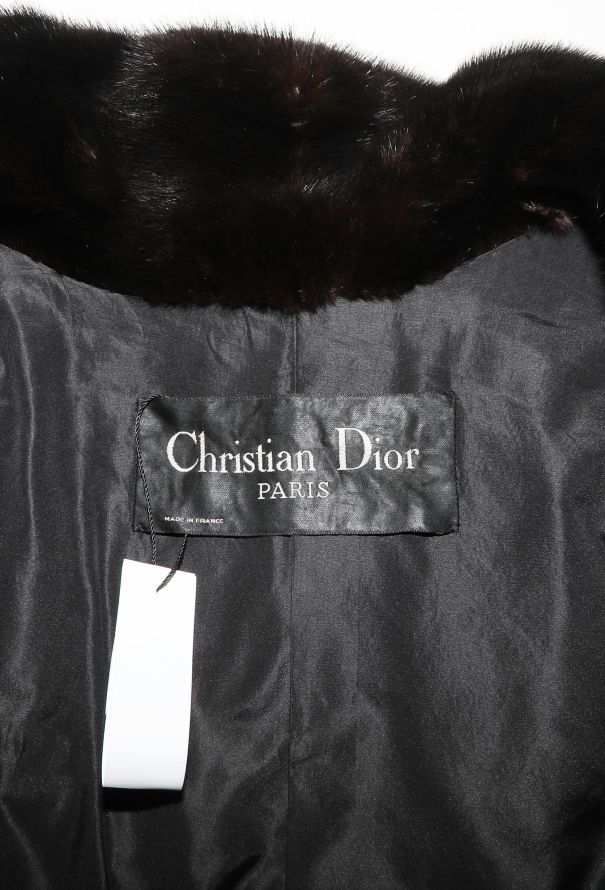 Dior Vintage Mink Fur Coat - 6