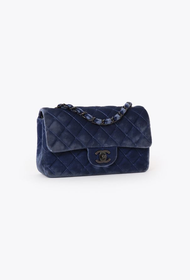 Velvet Mini Rectangular Timeless Bag - Chanel | Authentic