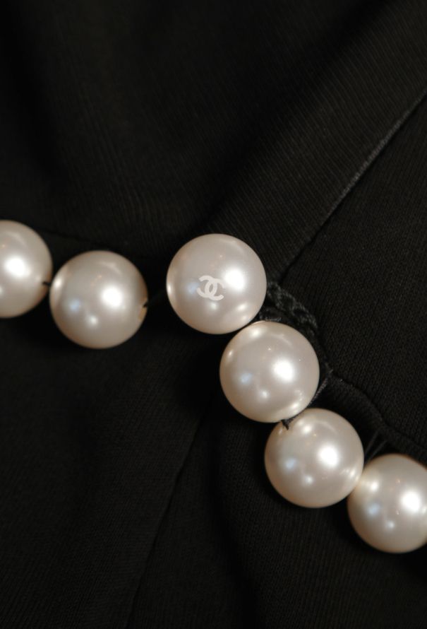 Chanel 2009 Pearl Trim Bustier Dress - 6