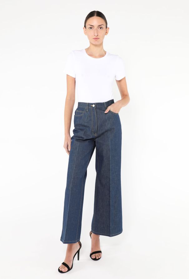 Gucci 2021 Flared Horsebit Jeans - 2