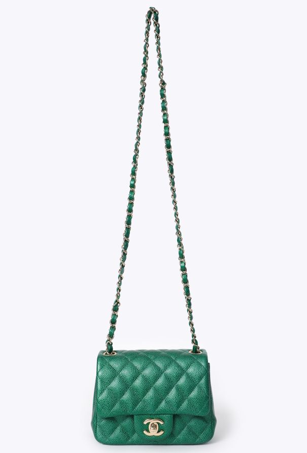 Chanel Mini Caviar Timeless Flap Bag - 1