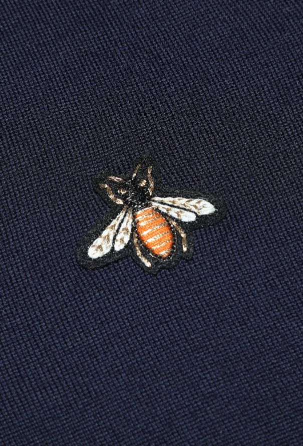 Gucci Marinière Trim Collegiate Sweater - 6