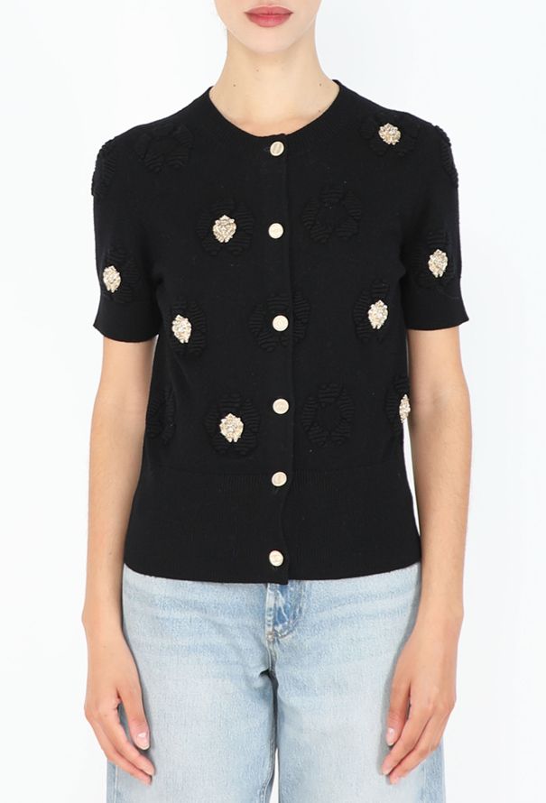 Chanel Lion Charm Cashmere Cardigan - 1