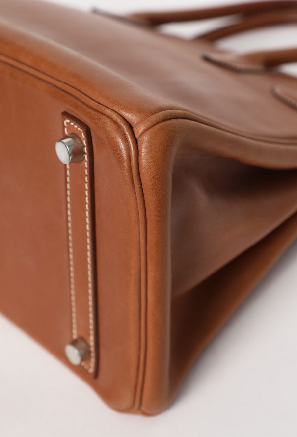 Hermès Barenia Birkin 30 with Patina - 11