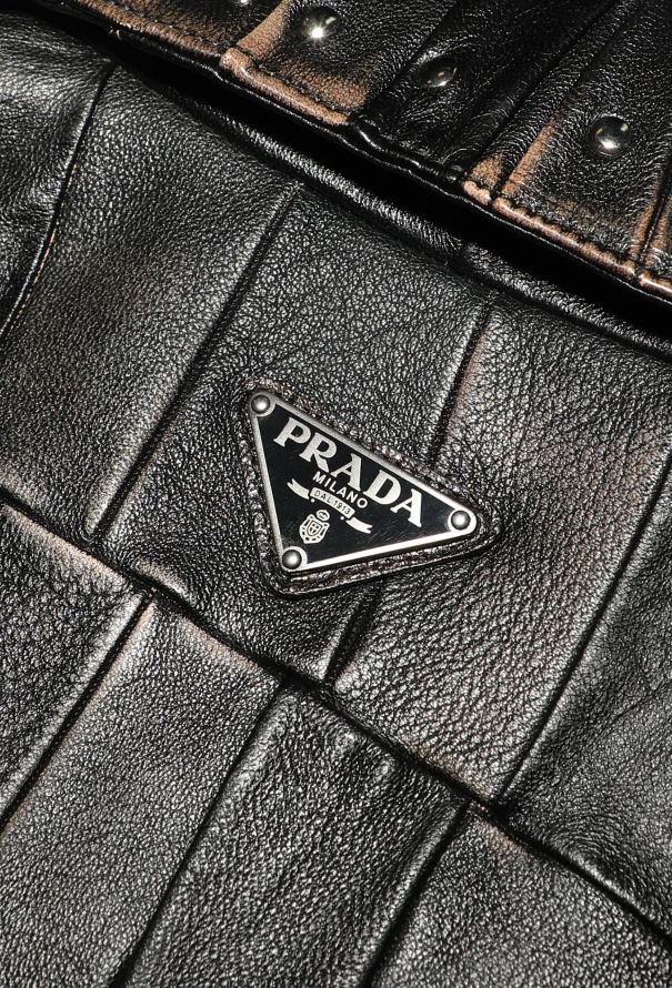 Prada S/S 2024 Studded Leather Jacket - 10 Prada S/S 2024 Studded Leather Jacket - 10