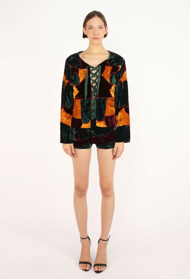 Norma Kamali 3-Piece Velvet Ensemble, 1970s - 6