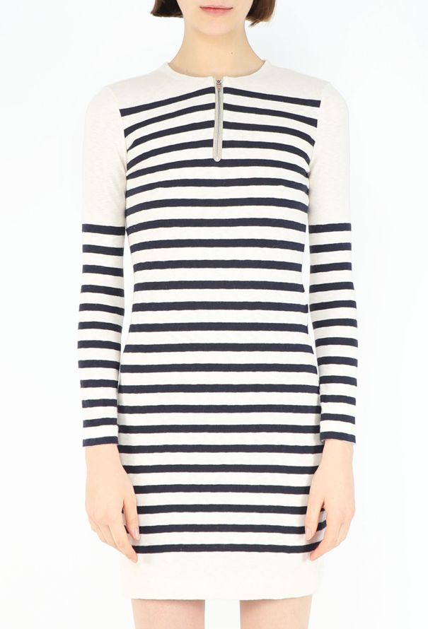 Céline 2010 Marinière Zipper Dress - 2
