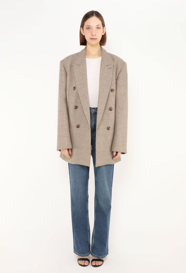 Róhe 2022 Alix Double-Breasted Blazer - 3 Róhe 2022 Alix Double-Breasted Blazer - 3