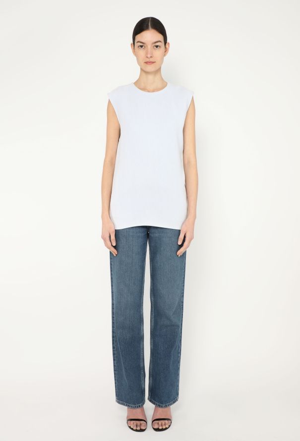 Céline Structured Crêpe Tunic Top - 3