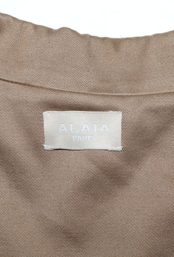Alaïa Gabardine Safari Jacket, S/S 2015 - 8