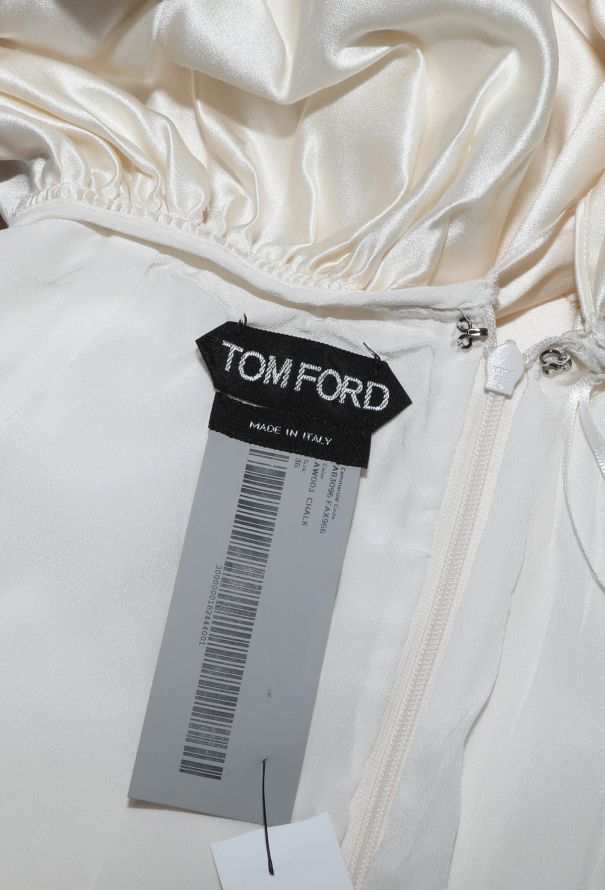 Tom Ford 2022 Scalloped Bustier Bridal Gown - 6