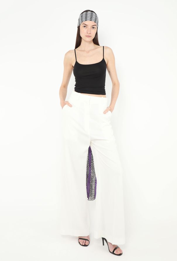 Missoni Geometric Silk Tie Headband - 2 Missoni Geometric Silk Tie Headband - 2