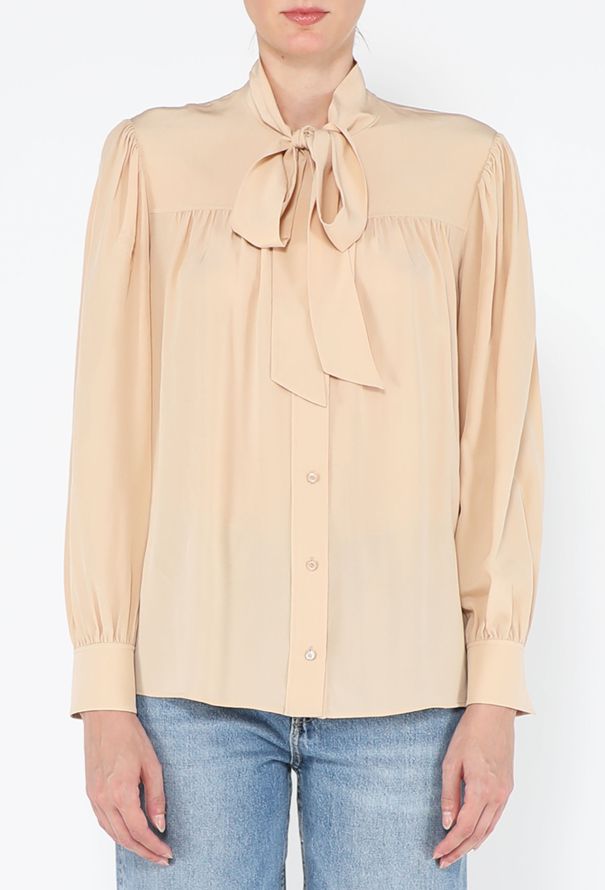 Chloé Silk Lavallière Blouse, 2024 - 1