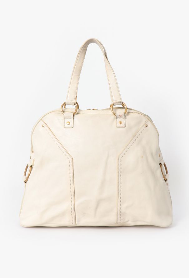 Saint Laurent White Muse Shoulder Bag - 3 Saint Laurent White Muse Shoulder Bag - 3